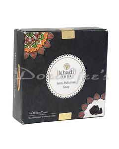 KHADI VEDA CHARCOAL ANTI POLLUTION BATH SOAP 100 GM