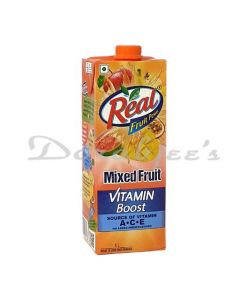 REAL VITAMIN BOOSTER MIXEDFRUIT 1 LTR