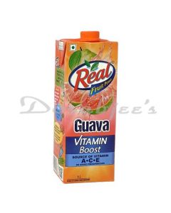 REAL VITAMIN BOOSTER GUAVA 1 LTR