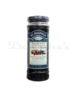 ST.DALFOUR FRUIT PRESERVE CRANBERRY WITH BLUEBERRY 284G