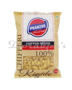 PRANZOS CHIFFERI RIGATE PASTA 500 GMS MADE FROM DURUM WHEAT