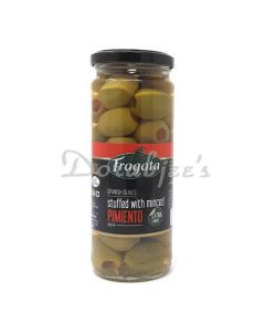 FRAGATTA OLIVES STUFFED AND PITTED QUEEN 450G