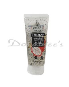 KHADI VEDA KAMALAM-DRAGON FRUIT FACE WASH FOR ACNE PRONE SKIN 100 ML