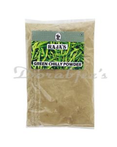 RAJAS GREEN CHILLI POWDER  70G