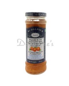 ST.DALFOUR NO SUGAR ADDED PRESERVE THICK CUT ORANGE MARMALADE 284G