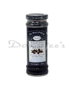 ST.DALFOUR NO SUGAR ADDED PRESERVE BLACK CHERRY 284G