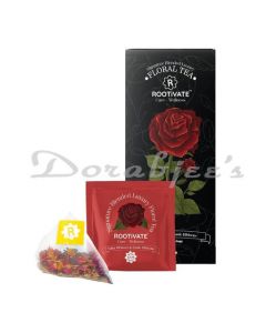 ROOTIVATE ROSE & HIBISCUS SIGNATURE BLENDED LUXURY FLORAL TEA