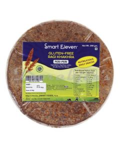 SMART ELEVEN GLUTEN-FREE MILLET KHAKHRA - RAGI PERI-PERI