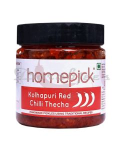 HOMEPICK KOLHAPURI RED CHILLI THECHA 250GM