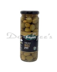 FRAGATTA GREEN OLIVES PLAIN 450G