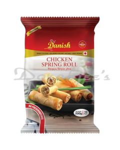 DANISH CHICKEN SPRING ROLL 200 GMS MRP 180/-