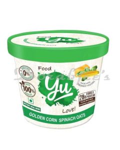 YU GOLDEN CRON SPINACH  INSTANT OAT BOWL 45G