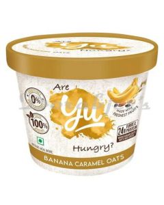 YU BANANA CARAMEL INSTANT OAT BOWL 55G