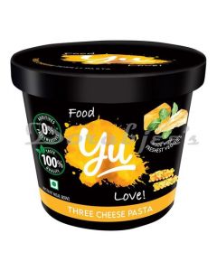 YU THREE CHEESE INSTANT PASTA BOWL 65G