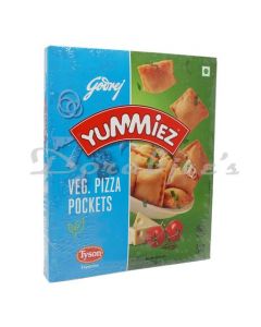 GODREJ YUMMIEZ VEG PIZZA POCKETS 330G