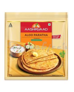 AASHIRVAAD READY TO COOK ALOO PARATHA400GM