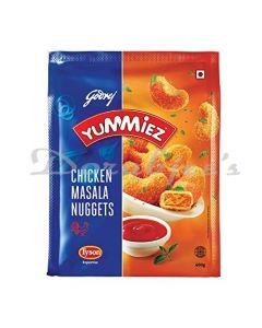 GODREJ YUMMIEZ TANDOORI CHICKEN NUGGETS 400G