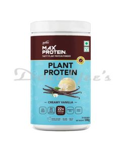 MAX PROTEIN PLANT PROTEIN CREAMY VANILLA 500GM