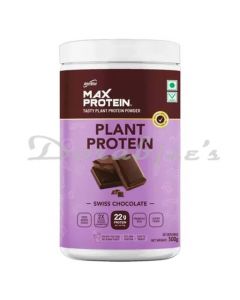 MAX PROTEIN PLANT PROTEIN SWISS CHOCOLATE 500GM