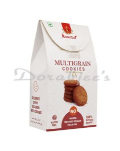 KRAVOUR GLUTEN FREE MULTIGRAIN COOKIES 150G