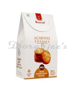 KRAVOUR GLUTEN FREE ALMOND COOKIES 150G