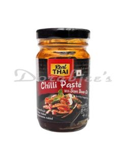 REAL THAI CHILLI PASTE WITH SOYA BEAN OIL 114G