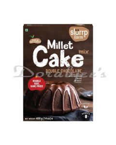 SLURRP FARM MILLET CAKE MIX - DOUBLE CHOCOLATE 400G