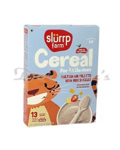 SLURRP FARM CEREAL - MULTIGRAIN MILLET WITH MIXED FRUIT 300G