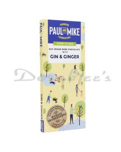 PAUL & MIKE 64% VDC GIN GINGER 68G