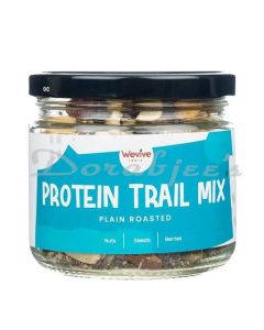 WEVIVE INDIA PROTEIN TRAIL MIX (ROASTED PLAIN), 200G