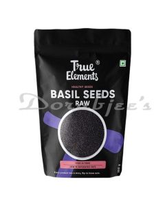 TRUE ELEMENTS RAW BASIL SEEDS 250GM