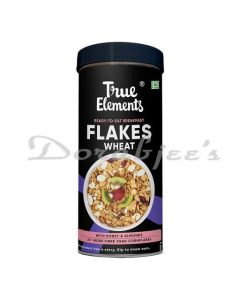 TRUE ELEMENTS WHEAT FLAKES WITH HONEY AND ALMONDS 350GM