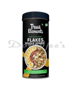 TRUE ELEMENTS JOWAR FLAKES WITH HONEY AND ALMONDS 350GM