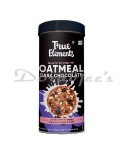 TRUE ELEMENTS DARK CHOCOLATE OATMEAL 500GM