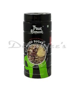 TRUE ELEMENTS NO ADDED SUGAR MUESLI 400GM