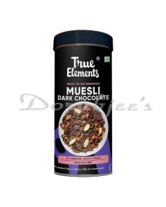 TRUE ELEMENTS DARK CHOCOLATE MUESLI 400GM