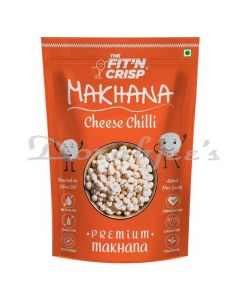 THEFIT'NCRISP CHEESE CHILLI FLAVOURED RAOSTED MAKHANA NUGGETS 45GM