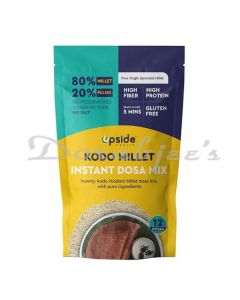 UPSIDE HEALTH MILLET INSTANT DOSA MIX -SPROUTED KODO MILLET - 200G-12 DOSAS - NO SALT – ALL NATURAL