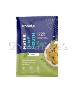 UPSIDE HEALTH MATHRI - 100% SEEDS & NUTS - METHI FLAVOUR - VEGAN - GLUTEN FREE -ALL NATURAL