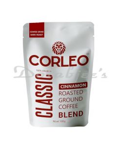 CORLEO CINNAMON COARSE GRIND DARK ROAST ARABICA GROUND COFFEE (FRENCHPRESS, POUROVER, COLD BREW)100G