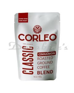 CORLEO CINNAMON COARSE GRIND MEDIUM ROAST ARABICA GROUND COFFEE (FRENCHPRESS, COLD BREW)100G