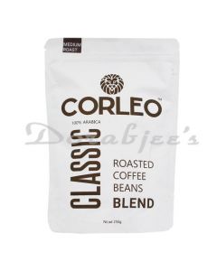 CORLEO CLASSIC MEDIUM ROASTED ARABICA COFFEE BEANS 250G