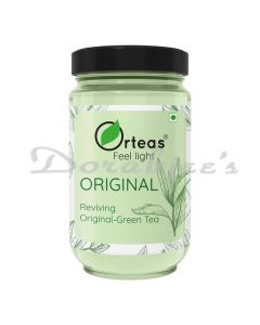 ORTEAS ORIGINAL GREEN TEA , WHOLE LEAF, ORIGINAL DARJEELING GREEN TEA. FOR SMOOTH TASTE. 50G