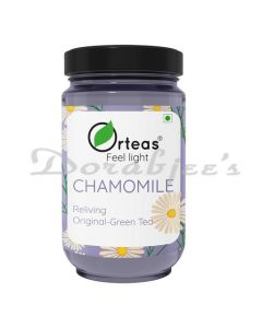 ORTEAS RELIEVING CHAMOMILE GREEN TEA ,WHOLE LEAF AND FRESH CHAMOMILE FLOWERS. 50G