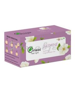 ORTEAS SOOTHING JASMINE GREEN TEA,FRESH JASMINE FLOWERS.ORIGINAL DARJEELING GREEN TEA.20 TEA BAGS40G