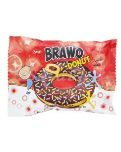 BRAVO DONUT M/CHOC W GRAN 40G