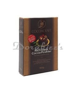 COCOACRAFT DARK COCOA POWDER 50G