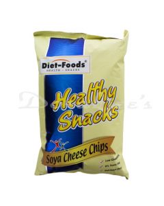 DIET FOODS HEALTH SNACKS    SOYA CHEESE CHIPS