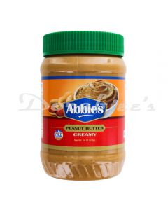 ABBIES PEANUT BUTTER CREAMY 510G