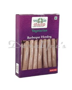 VEGGIE CHAMP VEG BBQ HOTDOG 180 G